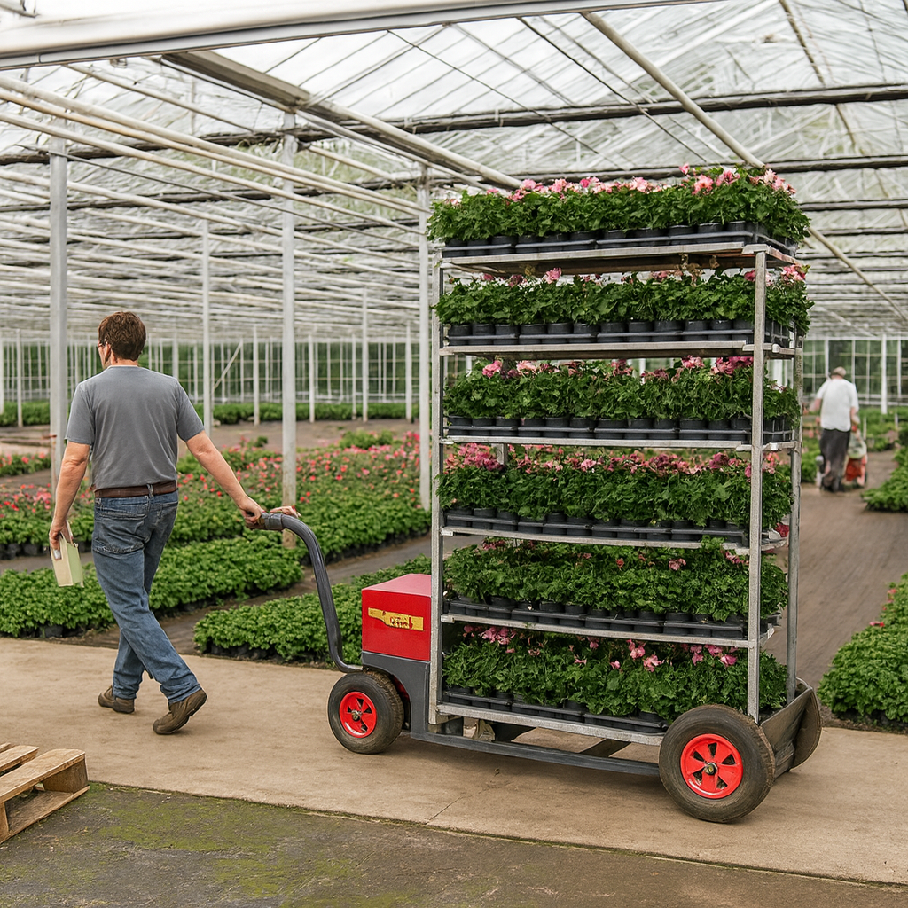 FloraRail ProStack 6-Tier Nesting Greenhouse Rack