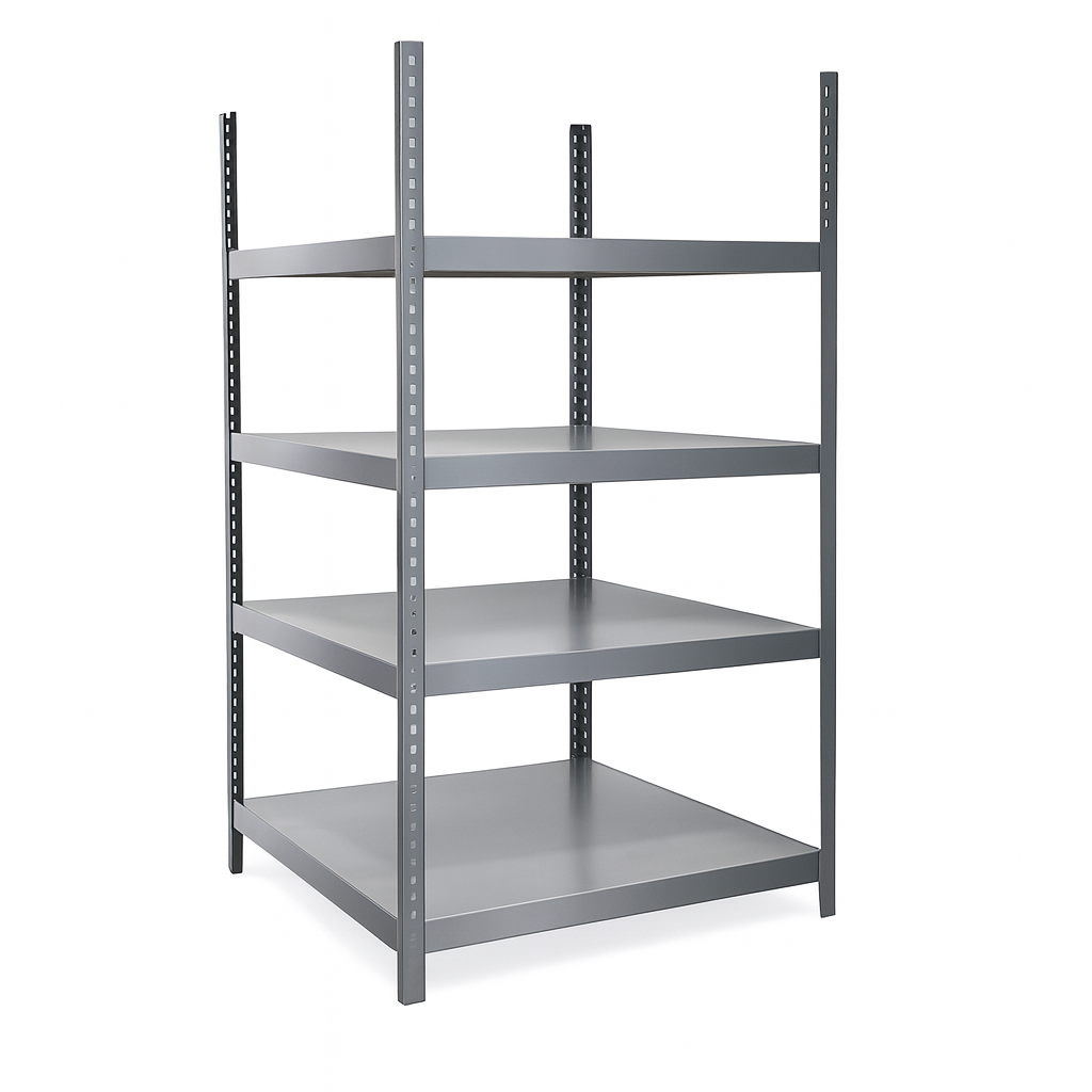 ArborCraft GalvaBamboo 4-Tier Greenhouse Shelving System